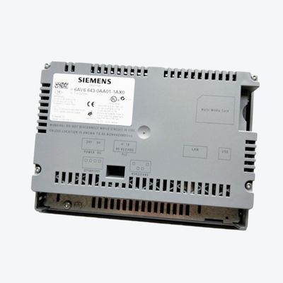 MÓDULO DO TOQUE DA EXPOSIÇÃO DE SIEMENS 6AV6642-0DC01-1AX1 SIMATIC STN